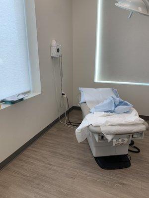 My exam room....after I was done that is. :-)