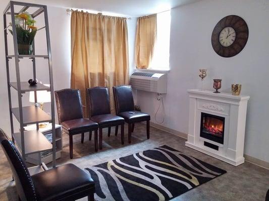 Waiting Area for Check In.