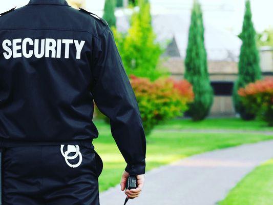 SECURITY GUARDS FOOT PATROL