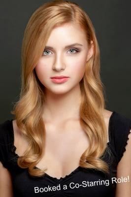 Aire just booked a co-starring role on a major network show.....great job.