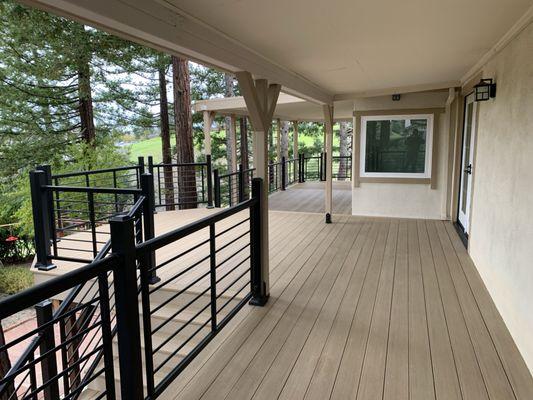 Timbertech weather teak decking