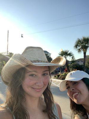 In love with the cowboy hat I got and it was only $20!