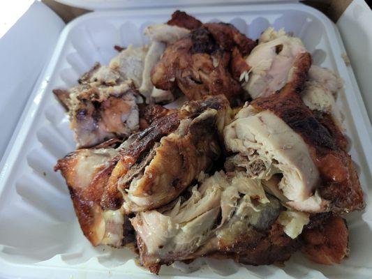 Plate all chicken, no sides