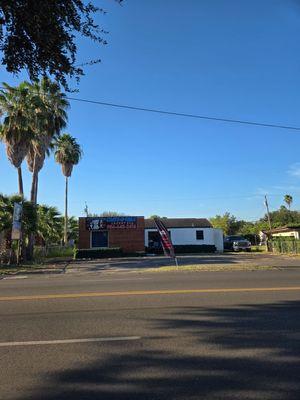 Frontal View of the business