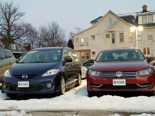 Here in someone else's not yet purchased car I feel safest of all