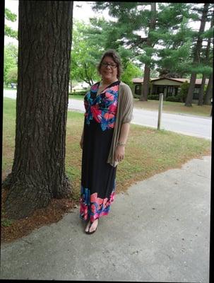 Thank you Cathy Ann for fixing my Maxi Dress. It looks great!