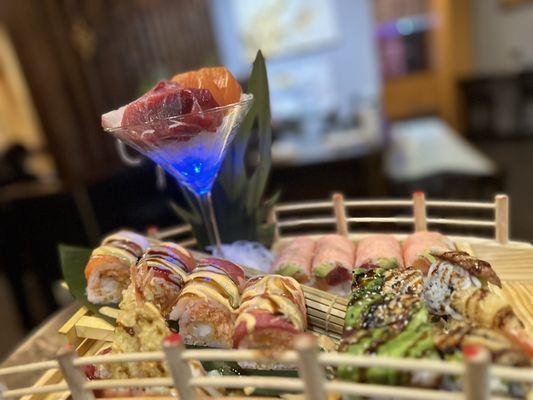 Lonely Angle Roll ,Tanuki Roll,Four Season Roll