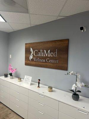 CaliMed front desk