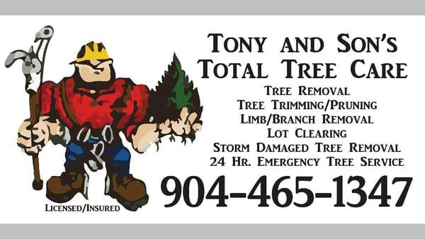 Tony and Sons Total Tree Care