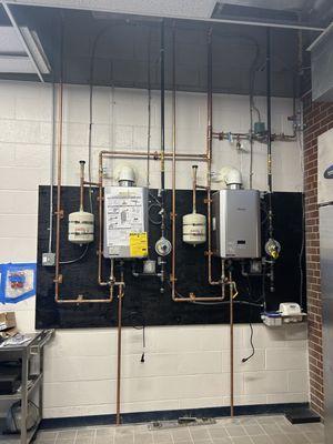 Instant water heaters