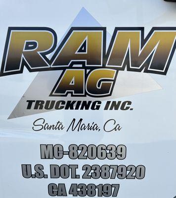 Ram Ag Trucking