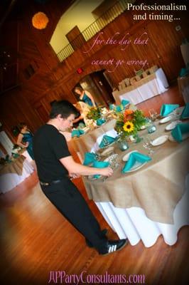 Event center in Cornelia that we set up.