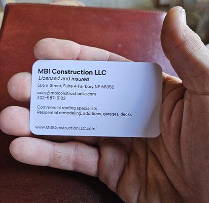 MBI Construction