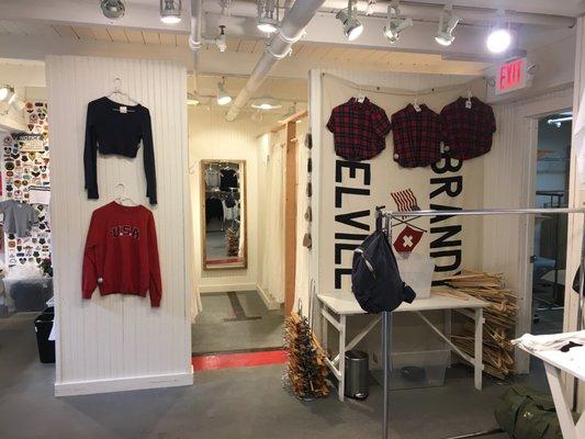 photo of the dressing rooms