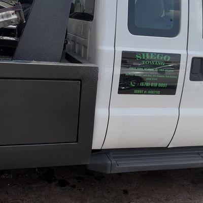 Our reliable vehicle to meet your tow needs!