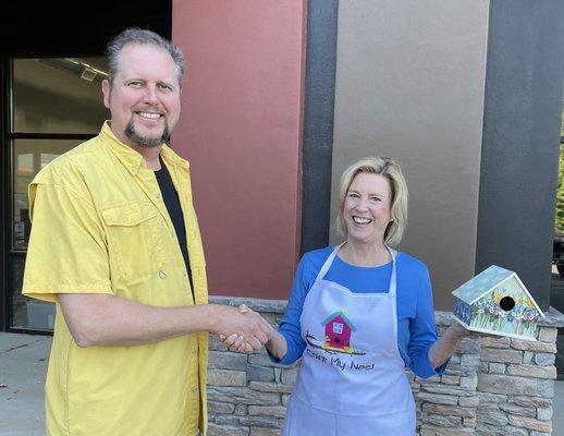 The lease is signed and we will be ready to go September 12, 2022!!