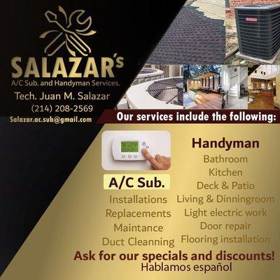 Salazar's AC Sub Services