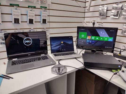 a few of the products we sell and service.