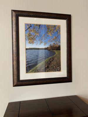 Dumont Lake in Fall, Allegan, Michigan Excuse the glare)