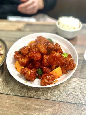 Orange peel chicken