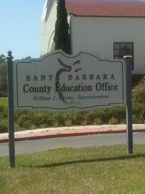 Credit Union sign at Hope School