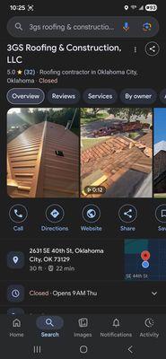 3GS Roofing & Construction