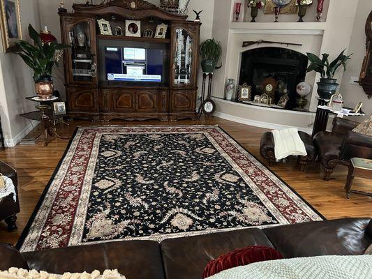 This rug talks to me just love it!