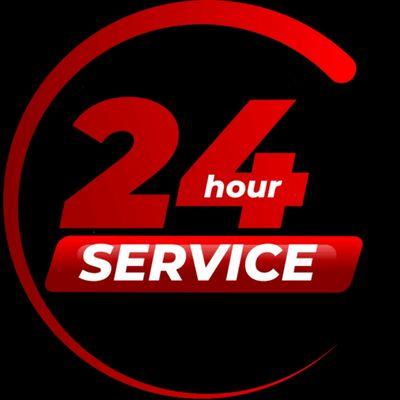 24 hours emergency roadside service