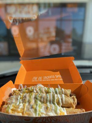 Five piece taquitos from first visit