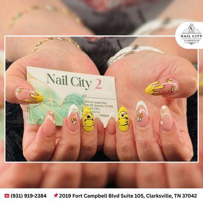 Your perfect nails are just a call away! Let us craft your ideal look. Schedule your appointment now!