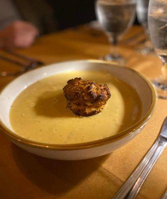 Crab and lobster bisque