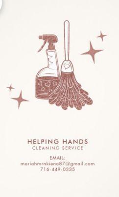 Helping hands cleaning service