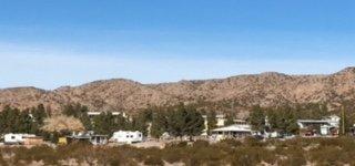 Nestled in a canyon away from traffic and city lights