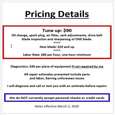 Miller's Small Engine Works