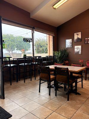 bright indoors with custom Guatemalan decor, and furniture