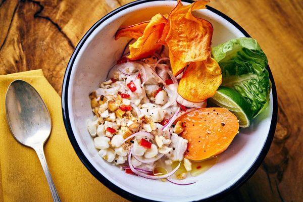 Peruvian ceviche