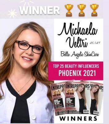 Bella Angelic SkinCare featured in Entrepreneurs Phoenix Magazine.