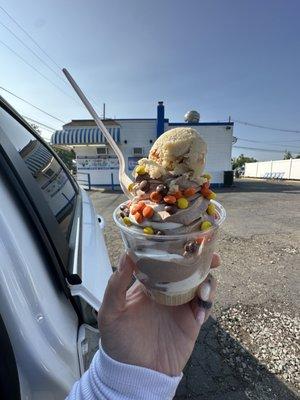 Peanut Butter Doughnado