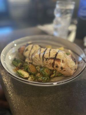 Black and blue salmon