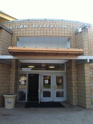 Up close of front of building