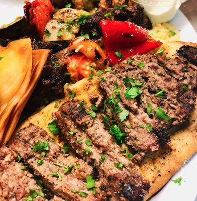 Mix Grill- Beef and Chicken Lamb Chops and Kufta. Fresh Fresh!!