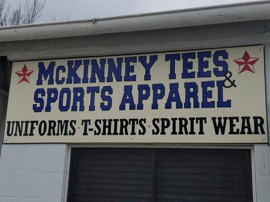 McKinney Tees and Sports Apparel