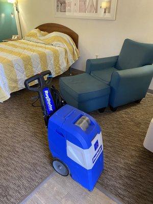 Second time I ever walk into the room (after I finish signing everything) I see this and then a dude in my bathroom.