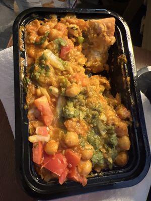 Samosa chaat