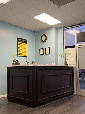 Front desk