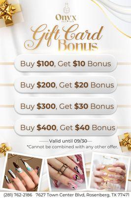 Onyx Nail Bar Brazos