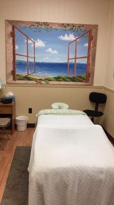 Massage room at Tranquil Body Care