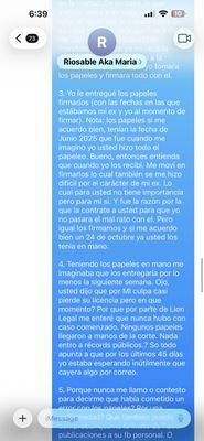 explanation of my frustration