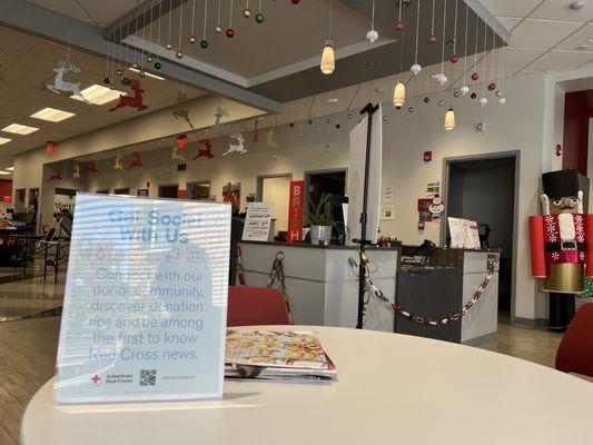 American Red Cross Blood Donation Center