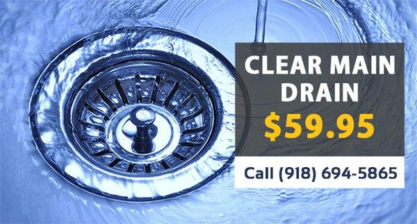 Main Drain Clean Special